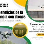 Los beneficios de la vigilancia con drones para granjas e industrias
