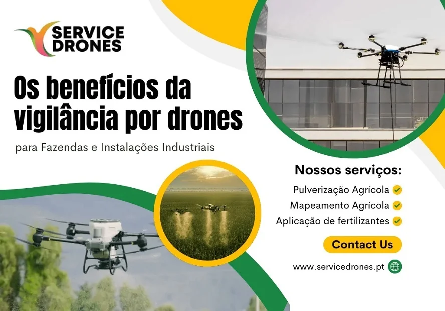 OsBenefícios da Vigilância com Drones para Quintas e InstalaçõesIndustriais