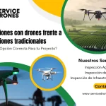 Inspeccion con drones frente a inspeccion tradicional en Portugal
