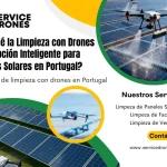 Limpieza con drones en Portugal