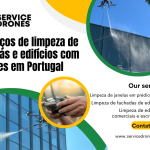 Como a tecnologia de drones está revolucionando a limpeza de janelas e edifícios em Portugal?