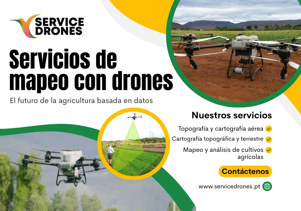Servicios de mapeo con drones: el futuro de los datos agrícolas