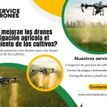 Cómo mejoran los drones de fumigación agrícola el rendimiento de los cultivos