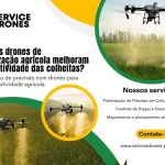 Como os drones de pulverização agrícola melhoram a produtividade das colheitas