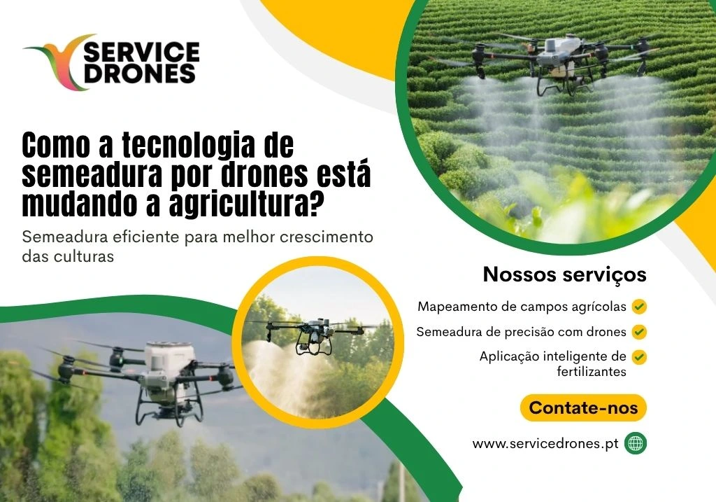 Tecnologia de semeadura de drones