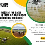 ¿Cómo mejoran los datos aéreos las decisiones en la agricultura moderna