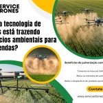 benefícios ambientais da tecnologia de drones agrícolas
