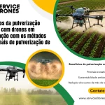 Benefícios da pulverização com drones em Portugal