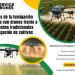 Beneficios de la fumigación agrícola con drones en Portugal