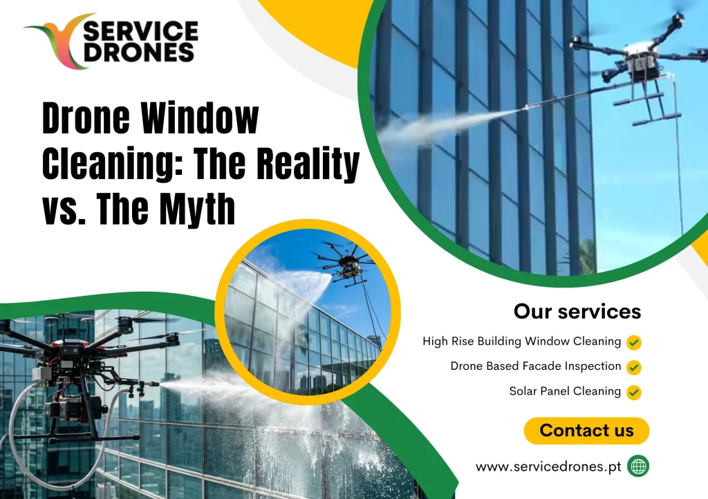 Drone Window Cleaning