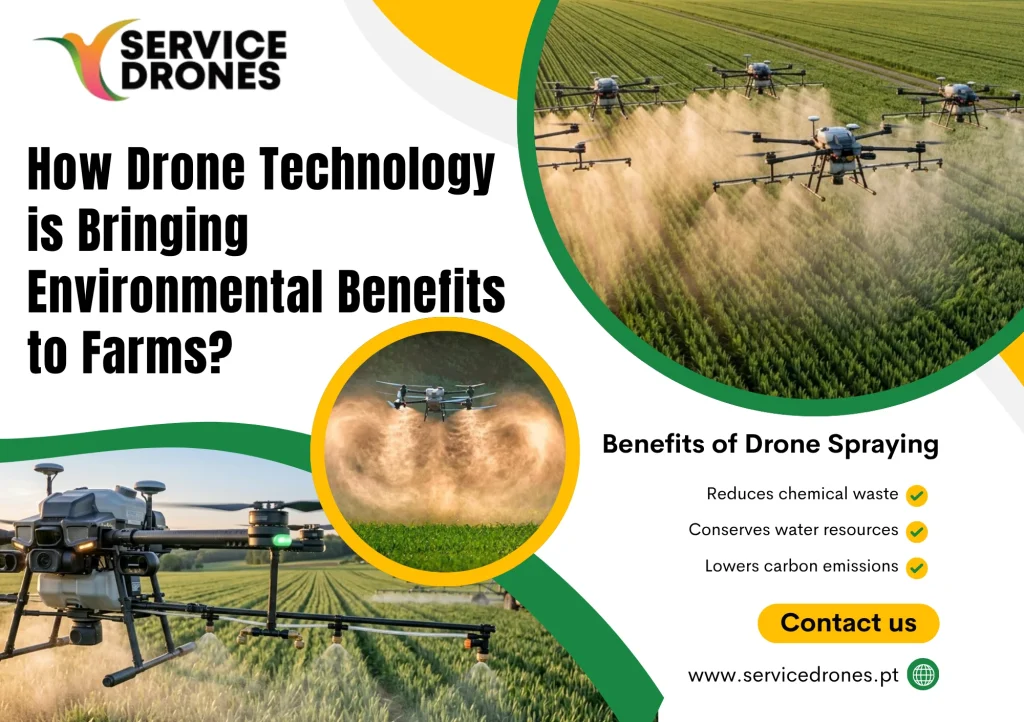 environmental benefits of agricultural drone technology