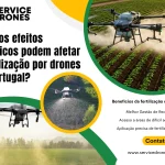 Efeitos do clima na fertilização com drones
