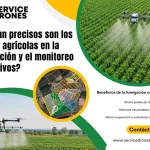 Drones agrícolas para la fumigación de cultivos
