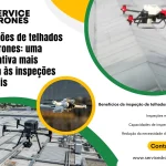 Inspeções de telhados com drones